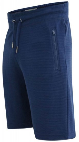 D555 Jackie Ribbed Jersey Shorts Navy - Jogginghosen für herren - Jogginghosen für Herren in großen Größen