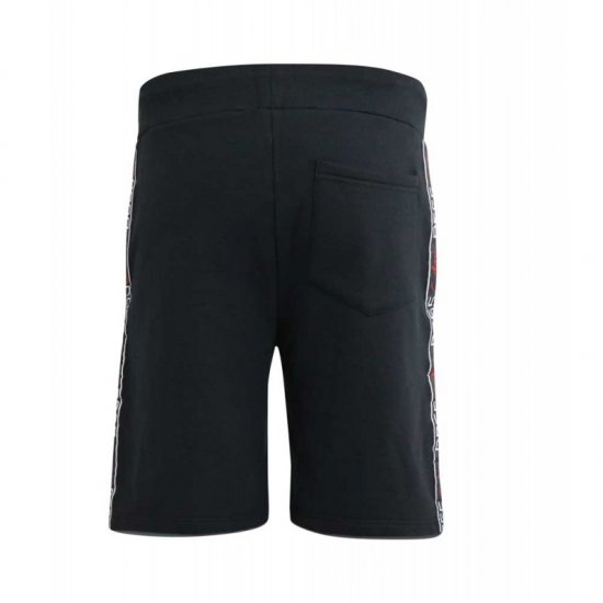 D555 Burlington Couture Jersey Shorts Black - Jogginghosen für herren - Jogginghosen für Herren in großen Größen