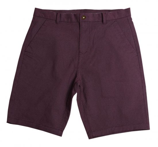 D555 Bandit Ao Micro Print Stretch Chino Shorts - Herrenshorts - Herrenshorts in großen Größen