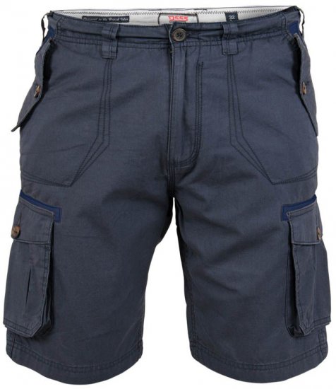 D555 Invicta Cotton Cargo Shorts - Herrenshorts - Herrenshorts in großen Größen