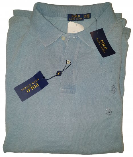 Polo Ralph Lauren Classic Polo Blue - Motleys verrückter April-Sale - 