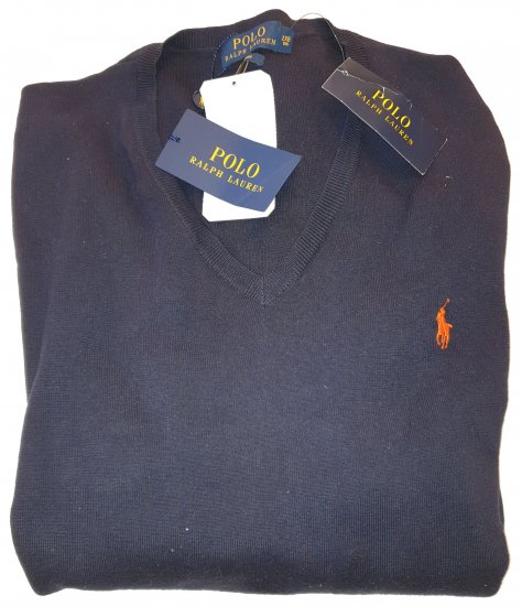 Ralph Lauren TC6B Sweater Hunter Navy - Motleys verrückter April-Sale - 