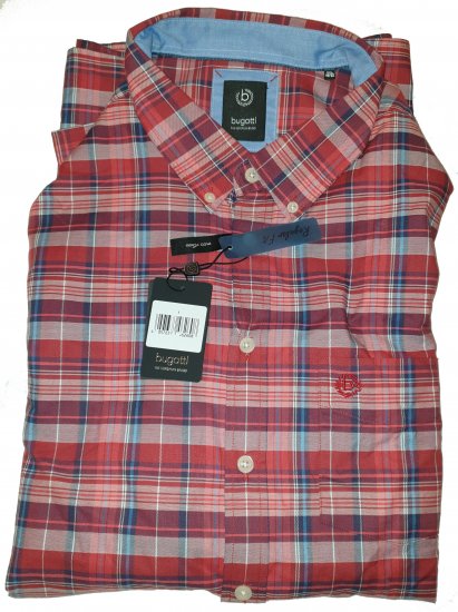 Bugatti 78315 Shirt Red - Motleys verrückter April-Sale - 