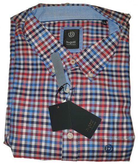 Bugatti 78324 Short Sleeve Shirt - Motleys verrückter April-Sale - 