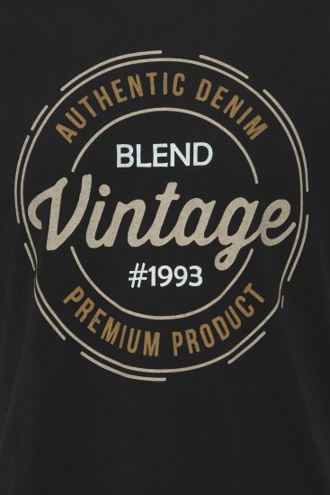 Blend 8411 T-Shirt Black - Herren-T-Shirts - Herren-T-Shirts in großen Größen