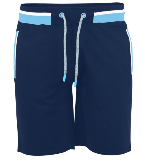 D555 DAGENHAM Jersey Shorts Navy - Jogginghosen für herren - Jogginghosen für Herren in großen Größen