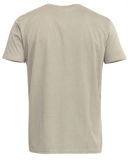 D555 Signature V-neck T-shirt Khaki - Herren-T-Shirts - Herren-T-Shirts in großen Größen