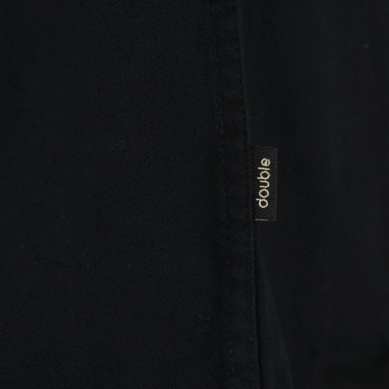 Double Outfitters GS-5126 Hemd mit Druckknöpfen Schwarz - Herrenhemden - Herrenhemden in großen Größen