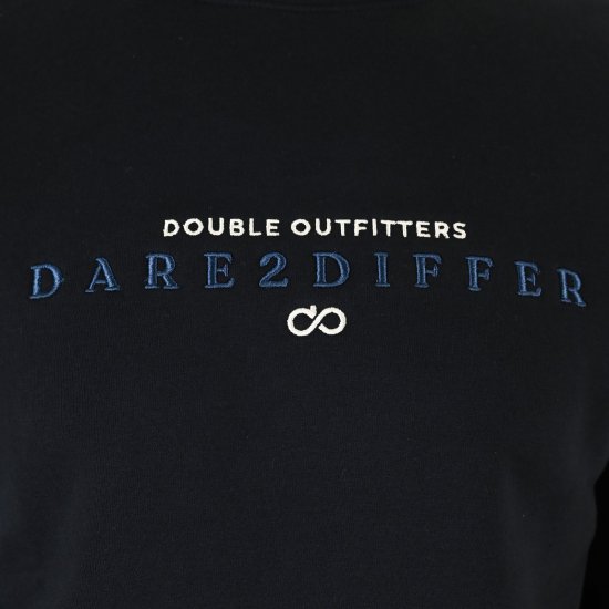Double Outfitters MTOP-1151 Sweatshirt Schwarz - Herren-sweater und -hoodies - Herren-Sweater und -Hoodies in großen Größen