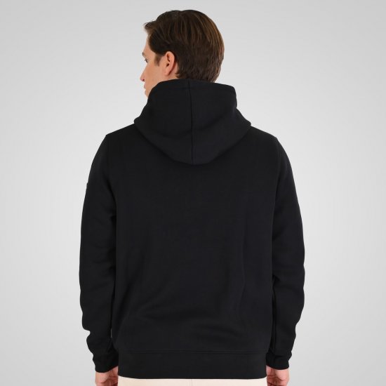 Double Outfitters MTOP-1160 Kapuzenjacke mit Reißverschluss Schwarz - Herren-sweater und -hoodies - Herren-Sweater und -Hoodies in großen Größen