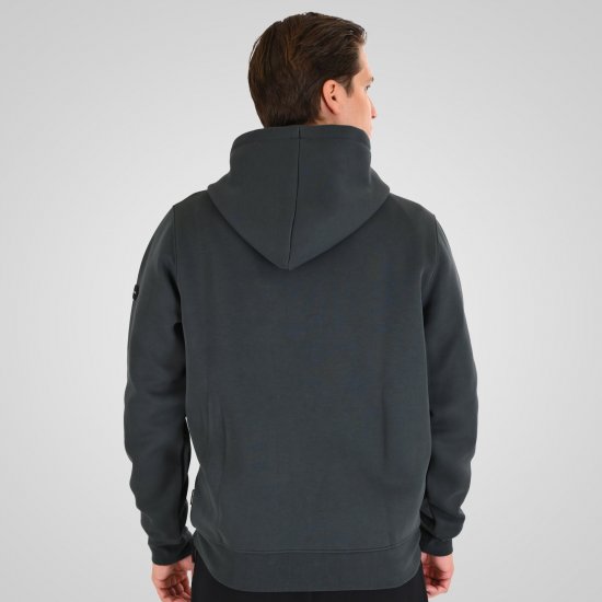 Double Outfitters MTOP-1160 Kapuzenjacke mit Reißverschluss Dunkelgrün - Herren-sweater und -hoodies - Herren-Sweater und -Hoodies in großen Größen