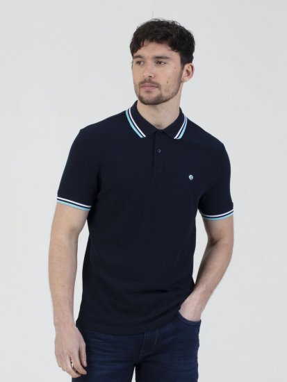 Mish Mash Stockholm Polo Navy - Polo-shirts für herren - Polo-Shirts für Herren in großen Größen