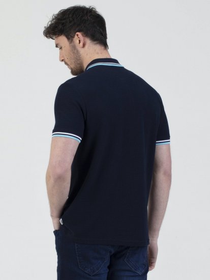 Mish Mash Stockholm Polo Navy - Polo-shirts für herren - Polo-Shirts für Herren in großen Größen