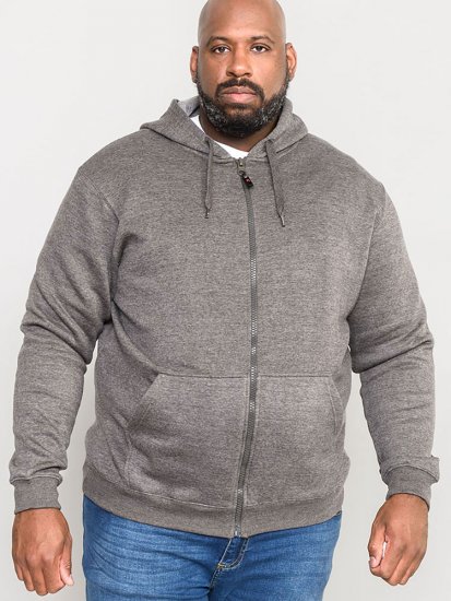 Rockford Cantor Kapuzensweatjacke Grau - Herren-sweater und -hoodies - Herren-Sweater und -Hoodies in großen Größen