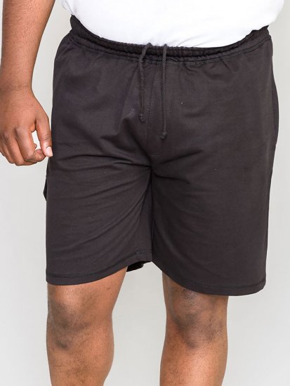 D555 John "Lightweight" Joggingshorts Schwarz - Jogginghosen für herren - Jogginghosen für Herren in großen Größen