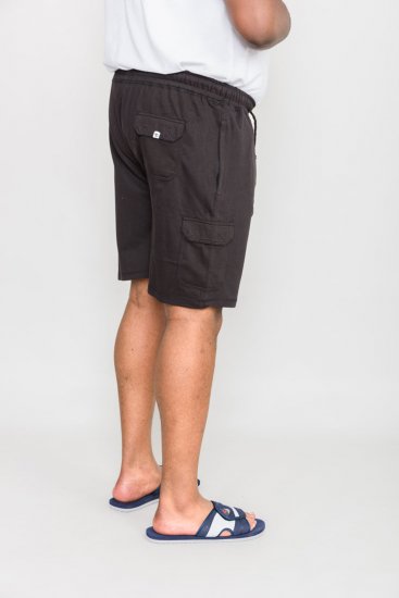 D555 John "Lightweight" Joggingshorts Schwarz - Jogginghosen für herren - Jogginghosen für Herren in großen Größen