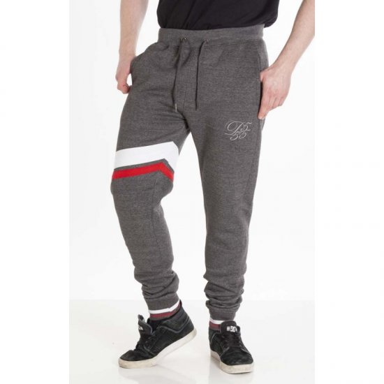 D555 Willis Sweatpants Charcoal - Jogginghosen für herren - Jogginghosen für Herren in großen Größen