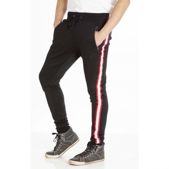 D555 Virginia Sweatpants Black - Jogginghosen für herren - Jogginghosen für Herren in großen Größen