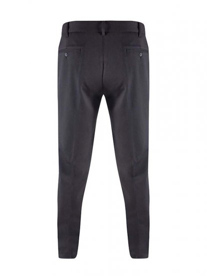 D555 Yarmouth Four Way Stretch Trouser With Flexible Waistband Black - Herren-jeans & -hosen - Herren-Jeans & -Hosen in großen Größen