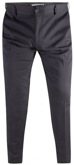 D555 Yarmouth Four Way Stretch Trouser With Flexible Waistband Black - Herren-jeans & -hosen - Herren-Jeans & -Hosen in großen Größen