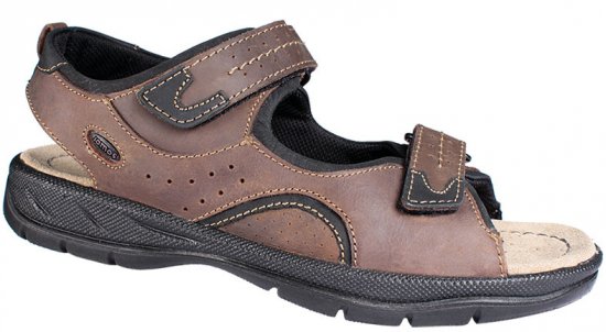 Jomos 503606 Sandals Dark Brown - Herrenschuhe 40-52 - 