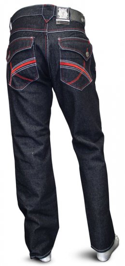 K.O. Jeans 1708 Black - Herren-jeans & -hosen - Herren-Jeans & -Hosen in großen Größen