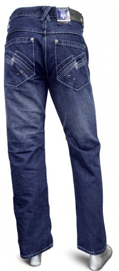 K.O. Jeans 1774 Mid Blue - Herren-jeans & -hosen - Herren-Jeans & -Hosen in großen Größen