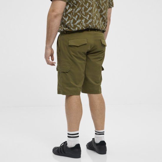 North Latitude 51133 Cargo Shorts Armeegrün - Herrenshorts - Herrenshorts in großen Größen