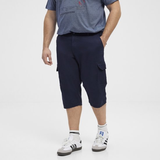 North Latitude 51136 Capri Shorts Marineblau - Herrenshorts - Herrenshorts in großen Größen