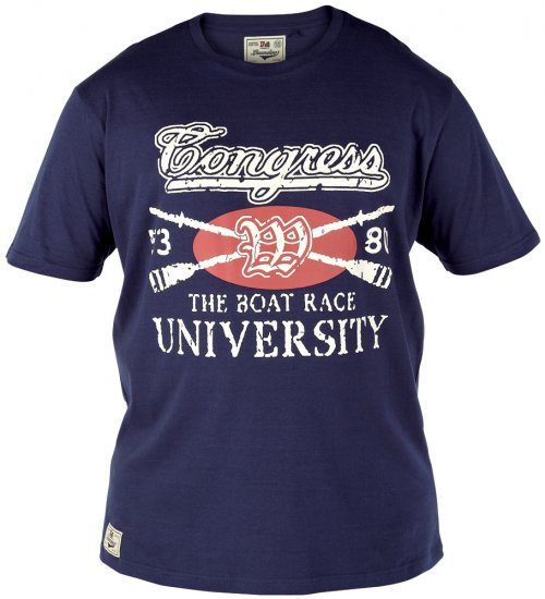 Duke Fontana Tee + Shirt - Herrenhemden - Herrenhemden in großen Größen