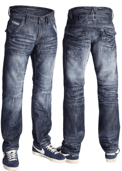Mish Mash Walker Blue - Herren-Jeans & -Hosen in großen Größen - Herren-Jeans & -Hosen in großen Größen