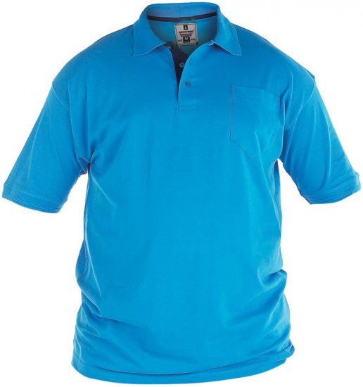 Rockford Polo Blue - Polo-Shirts für Herren in großen Größen - Polo-Shirts für Herren in großen Größen