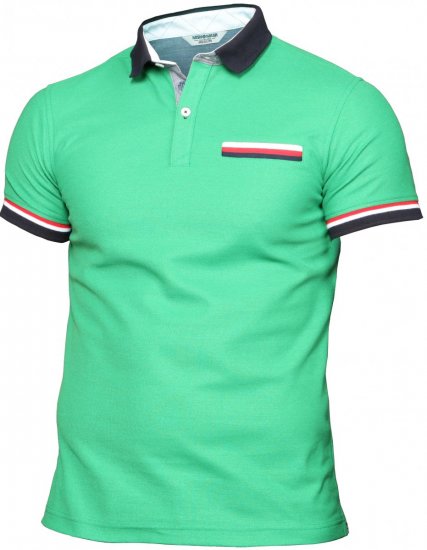 Mish Mash Goal Green - Polo-Shirts für Herren in großen Größen - Polo-Shirts für Herren in großen Größen