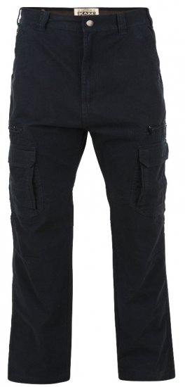 Kam Jeans Cargo pants Black TALL SIZES - HERRENBEKLEIDUNG MT-6XLT - Langgrößen für Herren