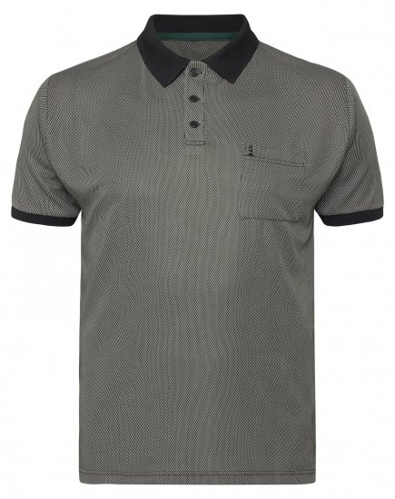 North Latitude Cool Effect Poloshirt Schwarz - Polo-shirts für herren - Polo-Shirts für Herren in großen Größen