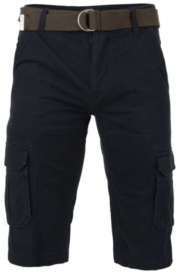 Kam Jeans 379 Shorts Black - Herrenshorts in großen Größen - Herrenshorts in großen Größen