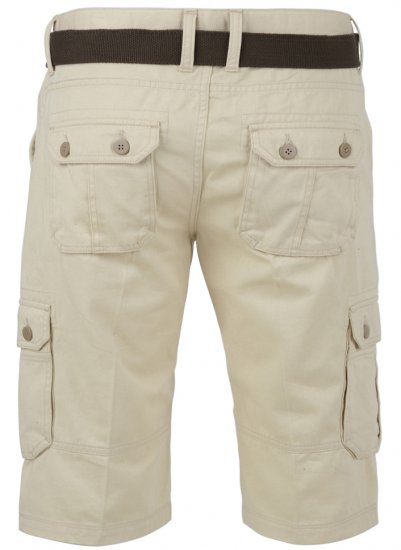 Kam Jeans 379 Shorts Stone - Herrenshorts - Herrenshorts in großen Größen