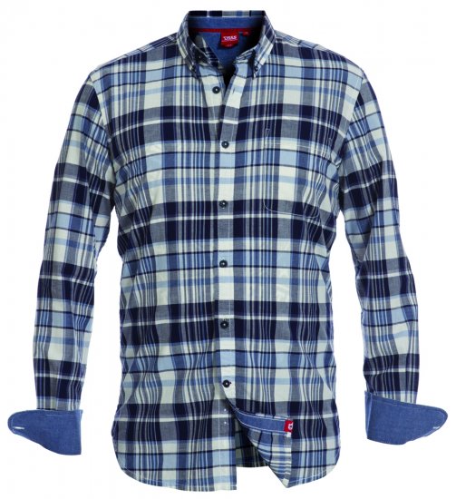 D555 Gareth Tee + Shirt - Herrenhemden - Herrenhemden in großen Größen