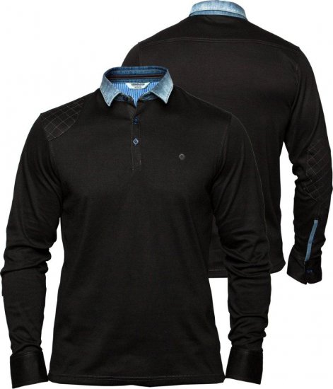 Mish Mash Black South - Polo-Shirts für Herren in großen Größen - Polo-Shirts für Herren in großen Größen