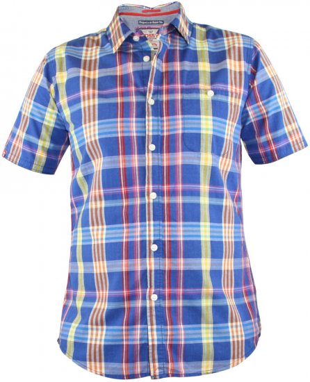 D555 Finely Tee + Shirt - Herrenhemden - Herrenhemden in großen Größen