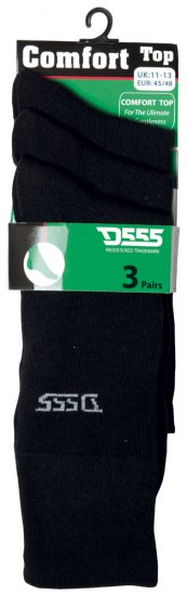 D555 Spark Socks 3-Pack - Herrenunterwäsche & Bademode in großen Größen - Herrenunterwäsche & Bademode in großen Größen