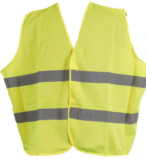 Marc & Mark Hi-Vis Vest Yellow - Herren arbeitskleidung - Herren Arbeitskleidung Große Größen