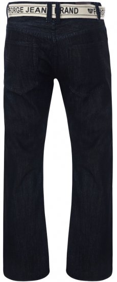 Forge Jeans 121 Black Indigo - Herren-jeans & -hosen - Herren-Jeans & -Hosen in großen Größen