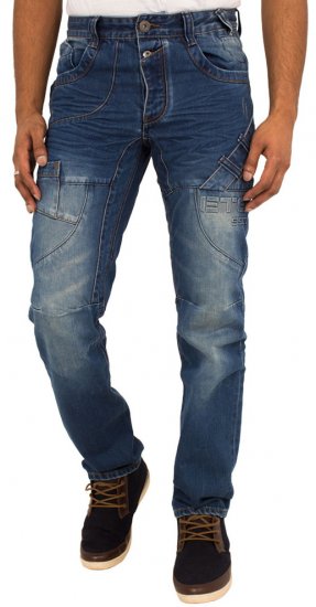 ETO Jeans EM543 - Herren-Jeans & -Hosen in großen Größen - Herren-Jeans & -Hosen in großen Größen