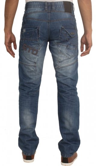 ETO Jeans EM547 - Herren-jeans & -hosen - Herren-Jeans & -Hosen in großen Größen