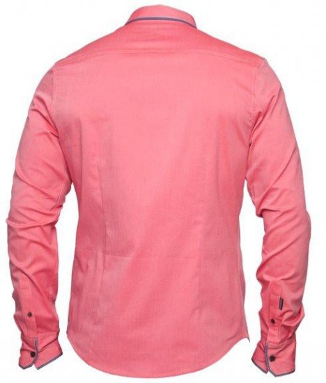 Mish Mash Swave Red - Herrenhemden - Herrenhemden in großen Größen