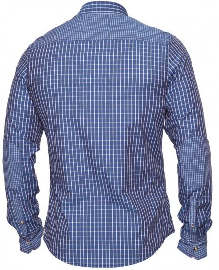 Mish Mash Radical Navy - Herrenhemden - Herrenhemden in großen Größen