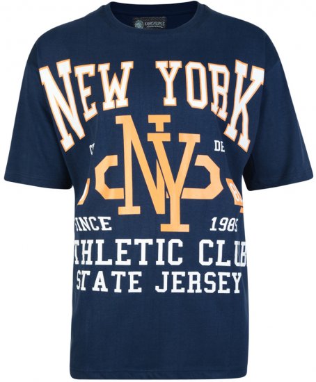 Kam Jeans Twin Pack NY - Herren-T-Shirts - Herren-T-Shirts in großen Größen