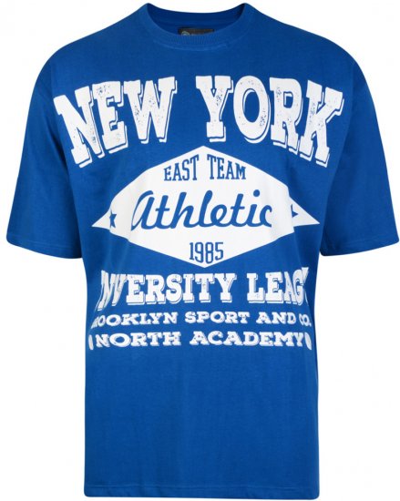 Kam Jeans Twin Pack NY - Herren-T-Shirts - Herren-T-Shirts in großen Größen