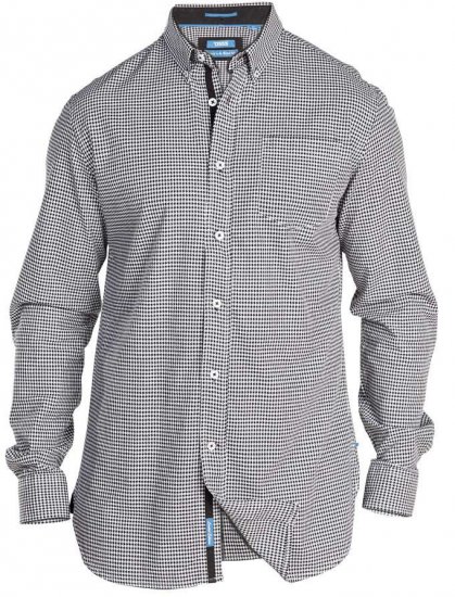 D555 Garret Shirt With Contrast Details - Herrenhemden - Herrenhemden in großen Größen